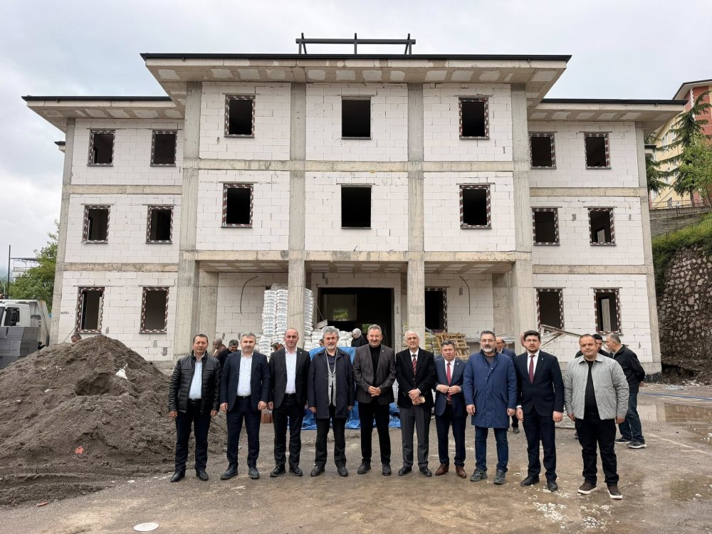 AYBASTI’MIZ İÇİN DURMADAN ÇALIŞIYOR, YATIRIMLARIMIZI YERİNDE İNCELEDİK