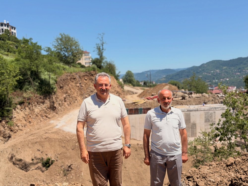ÇEVRE YOLU PROJEMİZDE ÇALIŞMALARI YERİNDE İNCELEDİK