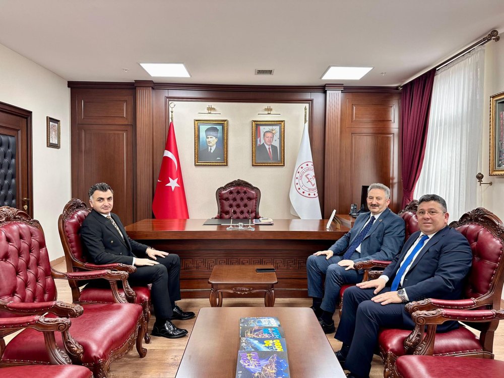 İL MİLLİ EĞİTİM MÜDÜRÜMÜZÜ ZİYARET ETTİK