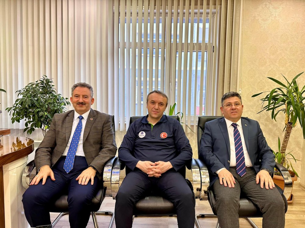 İLLER BANKASI BÖLGE MÜDÜRÜMÜZE ZİYARETİNDEN DOLAYI TEŞEKKÜR EDİYORUM