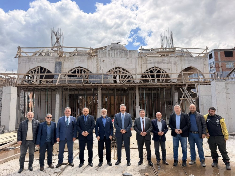MERKEZ CAMİİ KÜLLİYE PROJEMİZDE ÇALIŞMALAR HIZ KESMEDEN DEVAM EDİYOR