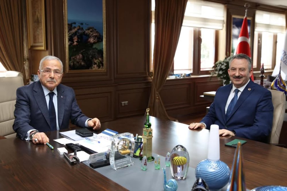 ORDU BÜYÜKŞEHİR BELEDİYE BAŞKANIMIZ SAYIN DR. MEHMET HİLMİ GÜLER BAKANIMIZI ZİYARET ETTİK