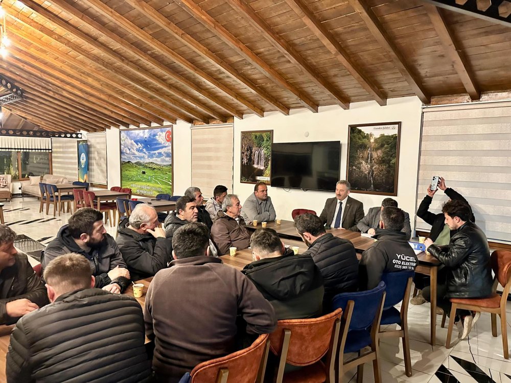 SANAYİ ESNAFIMIZLA İSTİŞARE TOPLANTISI GERÇEKLEŞTİRDİK