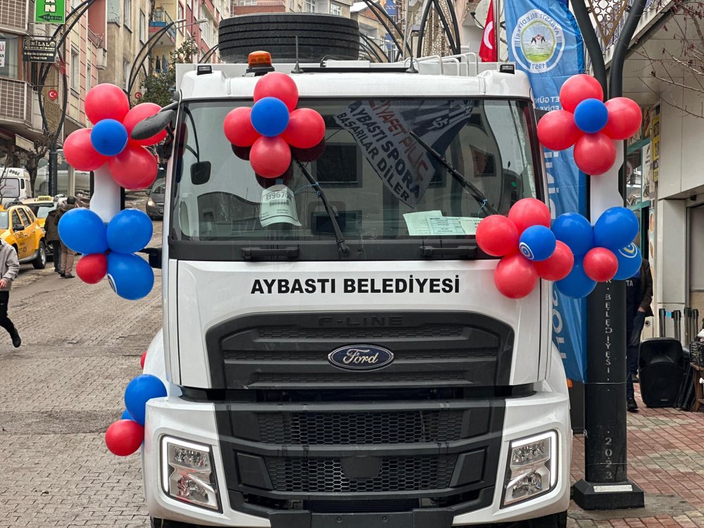 YENİ HİZMET ARACIMIZ AYBASTI’MIZA HAYIRLI OLSUN!